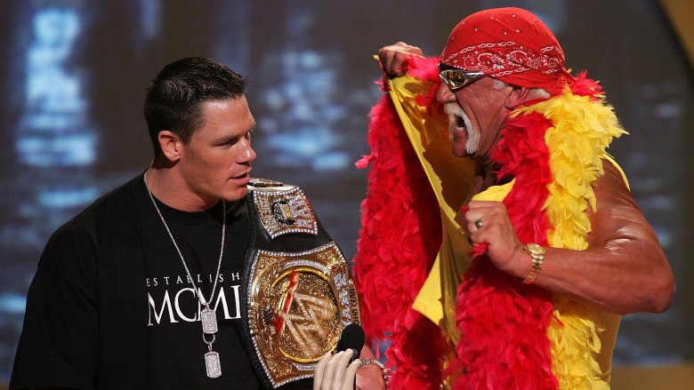 Hogan and Cena