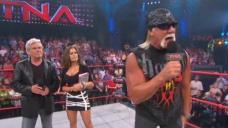 Eric Bischoff & Hulk Hogan in TNA