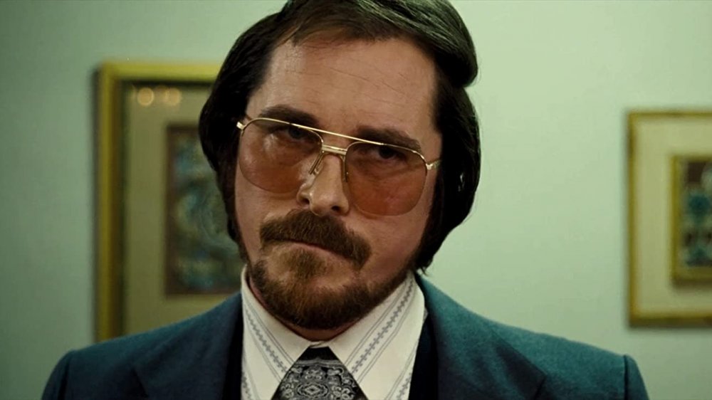 Christian Bale as Irving Rosenfeld in David O. Russell's American Hustle