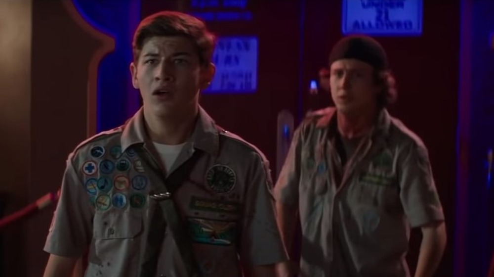 Tye Sheridan in Boy Scouts uniform