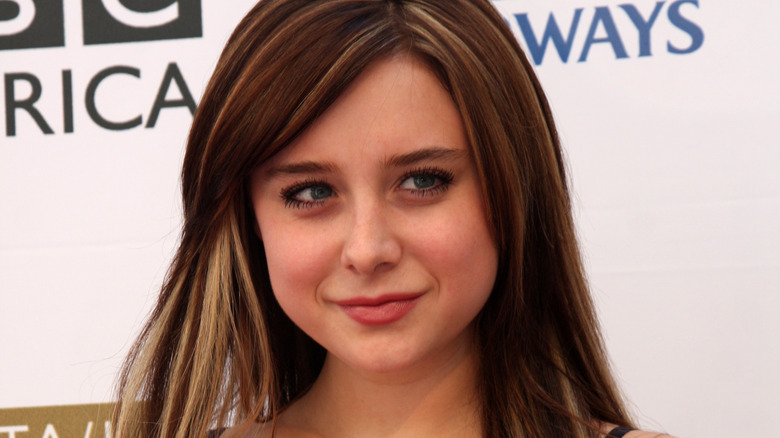 Alessandra Torresani with dark hair