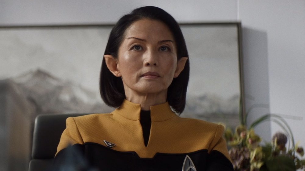 Tamlyn Tomita as Commodore Oh on Star Trek: Picard