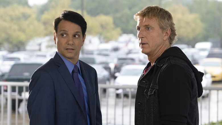 Ralph Macchio and William Zabka on 'Cobra Kai'