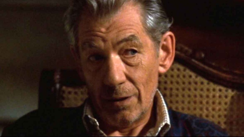 Ian McKellen Leigh Teabing coy smile