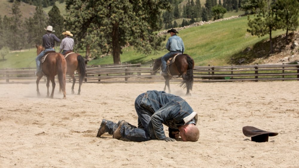 Jimmy in defeat on Yellowstone