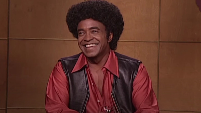 Leon Phelps smiling on SNL