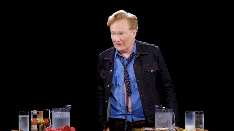 Conan frazzled Hot Ones set