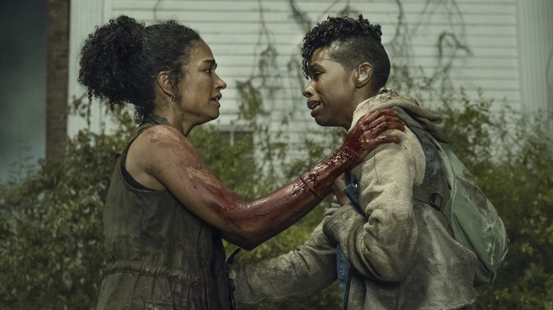 Connie and Kelly reunion The Walking Dead