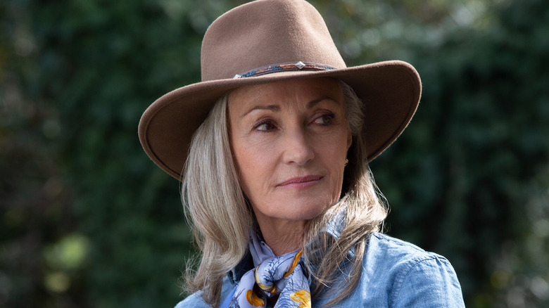 Madelyn, hat, gray hair