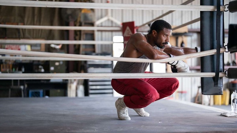 Michael B. Jordan training