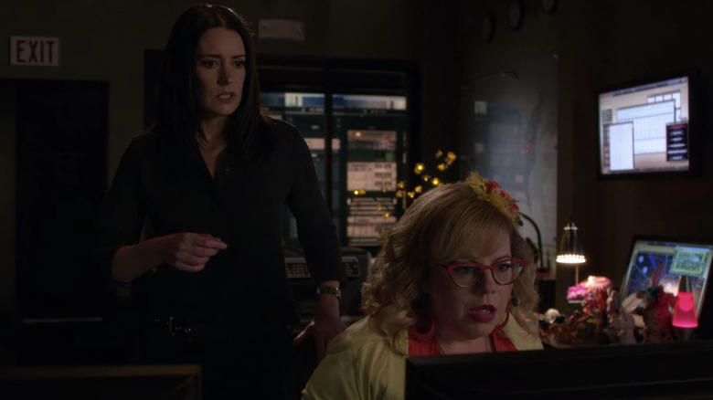 Penelope Garcia Emily Prentiss computer mointors