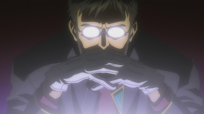 Gendo Interlinked Hands Hiding Face