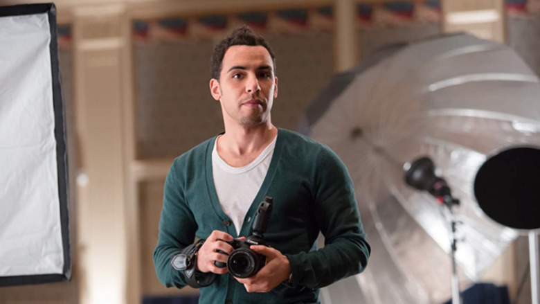 Victor Rasuk Jose Rodriguez holding camera