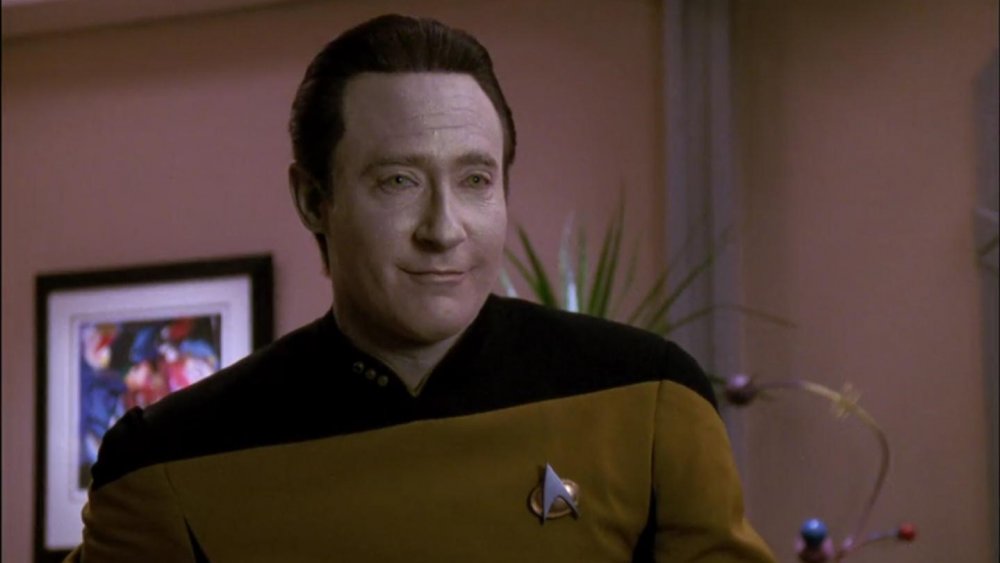 Brent Spiner as Data on Star Trek: The Next Generation
