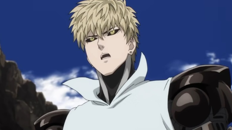 Genos looking fierce