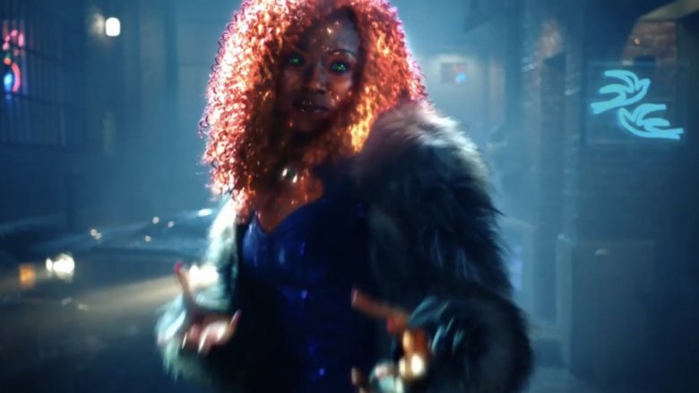 Starfire from the Titans trailer