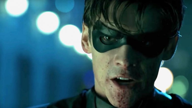 Robin from the Titans trailer