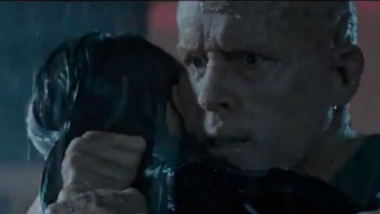 Deadpool hugging Vanessa's killer in Deadpool 2