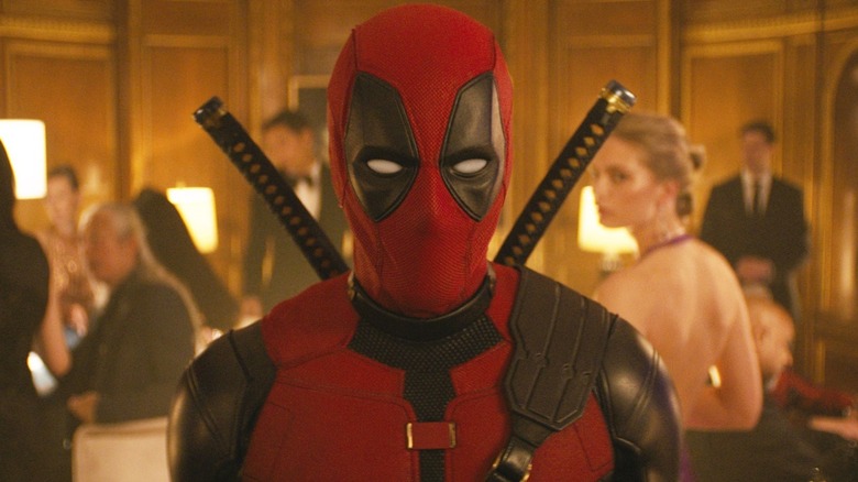 Deadpool swords on back