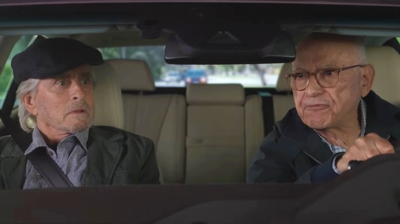 Michael Douglas and Alan Arkin in "The Kominsky Method"