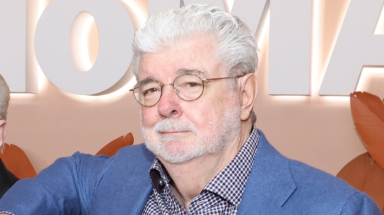 George Lucas smirking