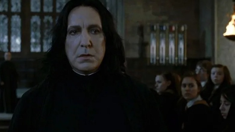 Snape worried