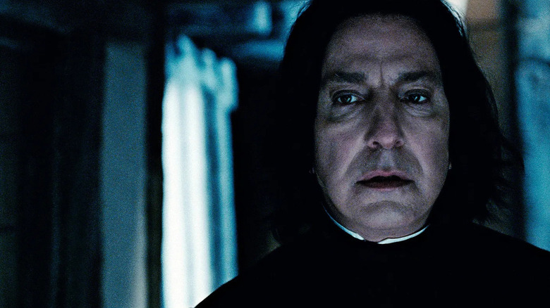 Snape staring