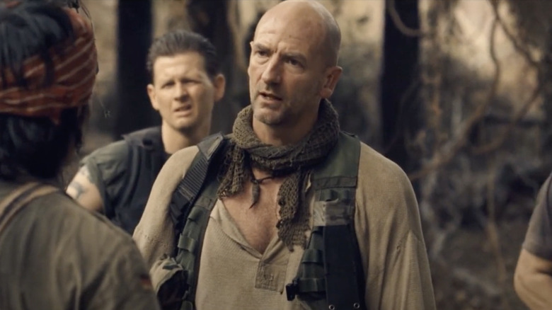 Graham McTavish talking in Rambo