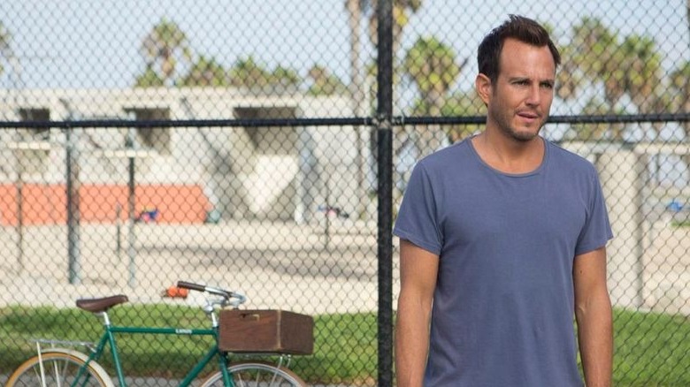 Will Arnett outside in Flaked