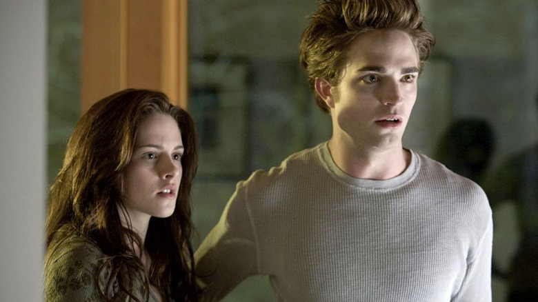 Bella and Edward in tense moment