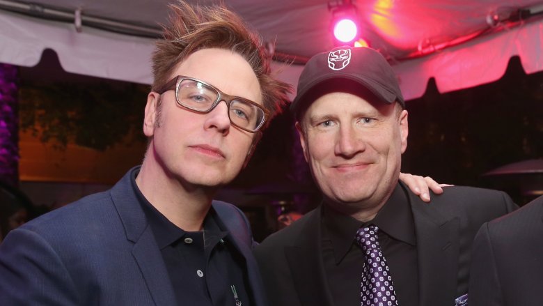 James Gunn and Kevin Feige