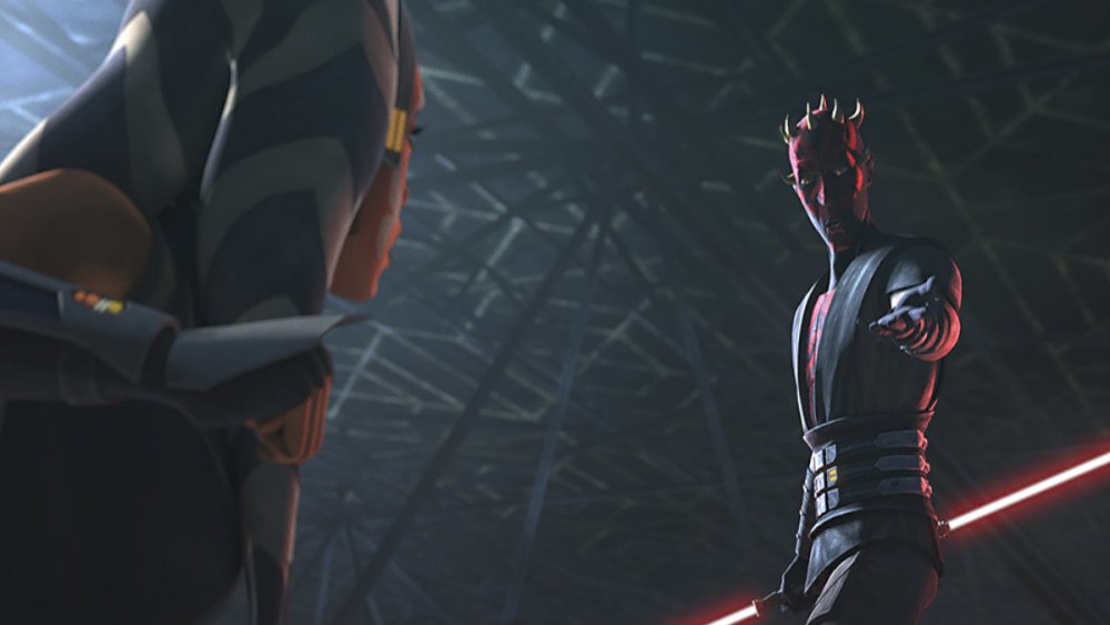 Ahsoka and Darth Maul