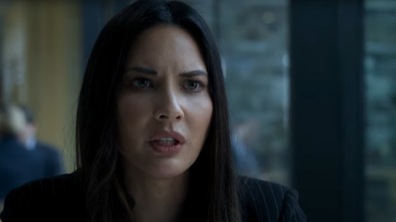 Olivia Munn wonders why she is the one to help in The Rook