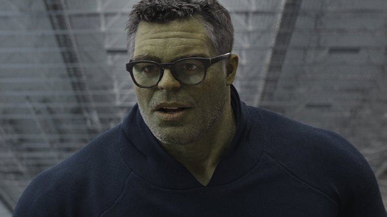 Professor Hulk in sweater