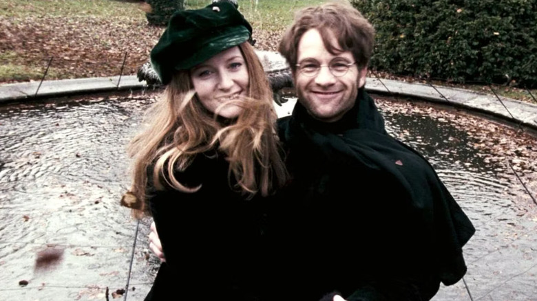 Lily and James Potter smiling