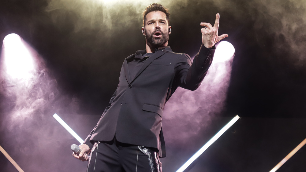 Ricky Martin performs in concert