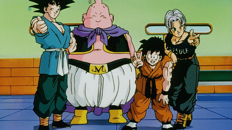 Buu and the Z fighters