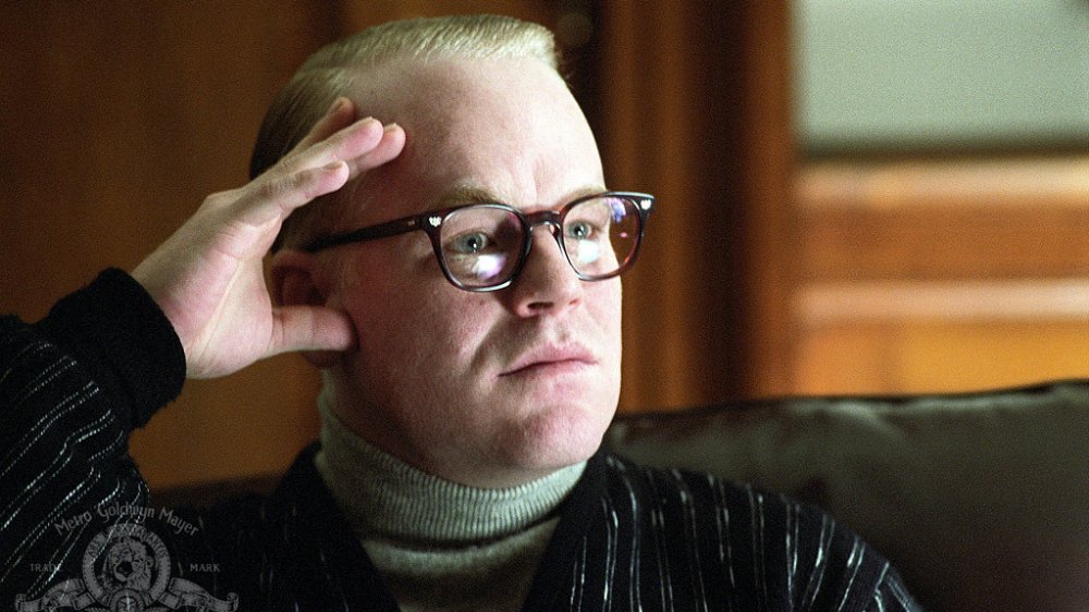 Philip Seymour Hoffman as Truman Capote in Capote