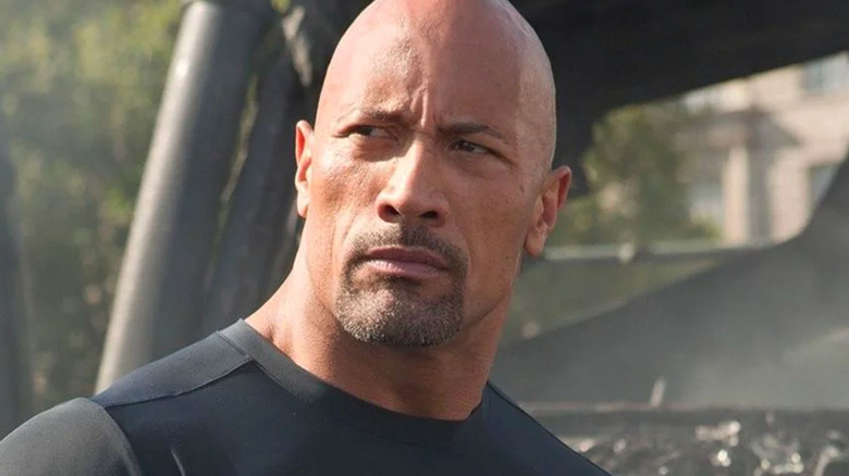 Dwayne Johnson as Hobbs in Fast Five