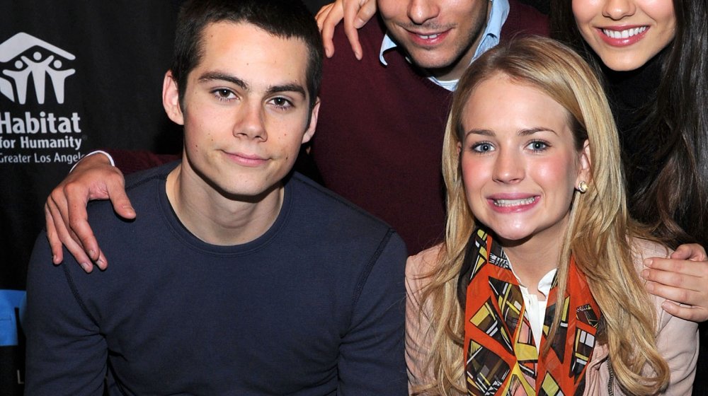 Dylan O'Brien and Britt Robertson