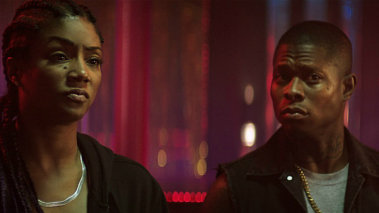 Tiffany Haddish and Jason Mitchell in Keanu