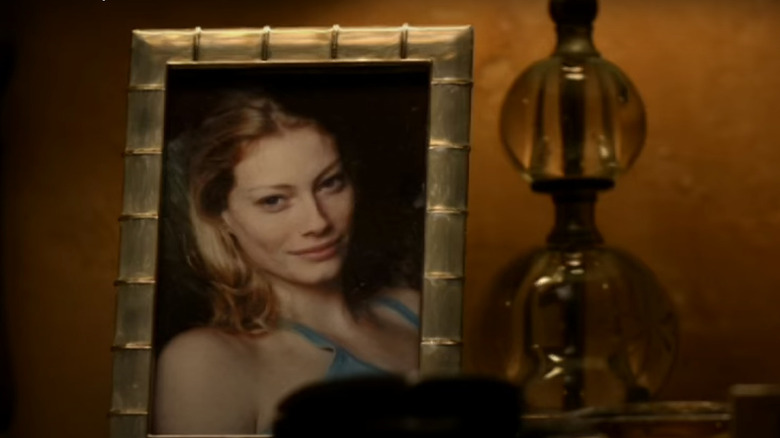 A framed picture of Claire