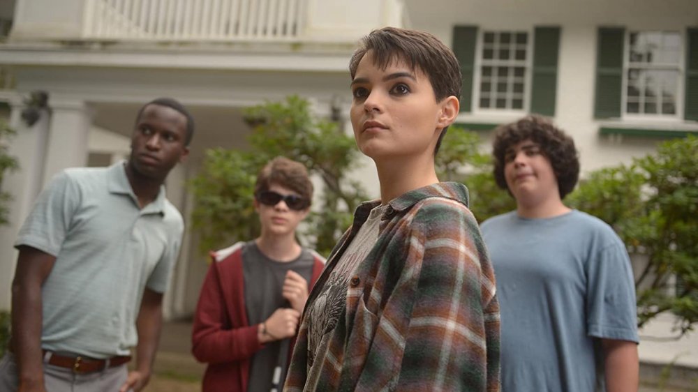 Brianna Hildebrand and the cast of The Exorcist TV series