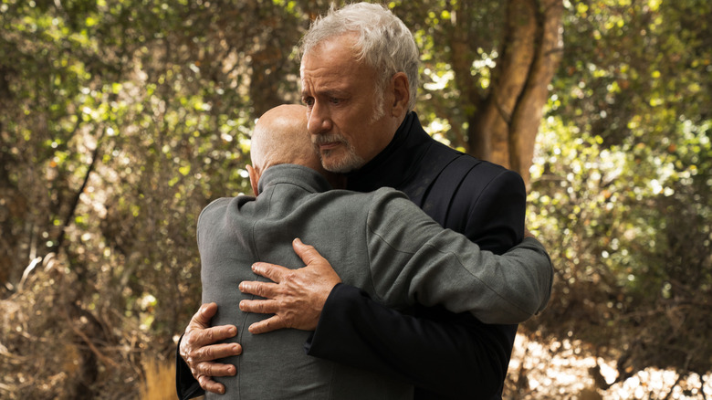 Q and Picard embracing