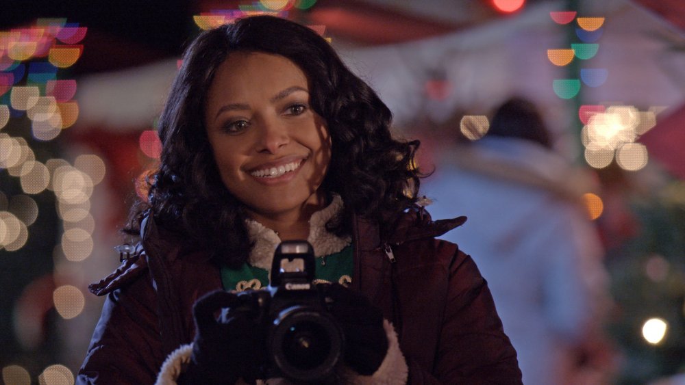 Kat Graham as Abby in The Holiday Calendar