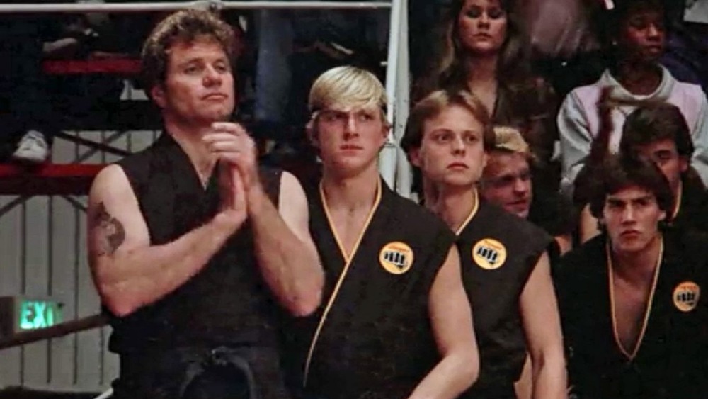 John Kreese coaching karate