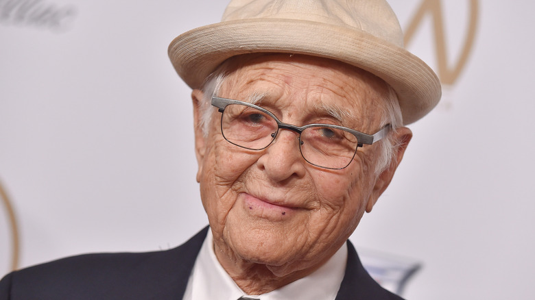 Norman Lear with a hat
