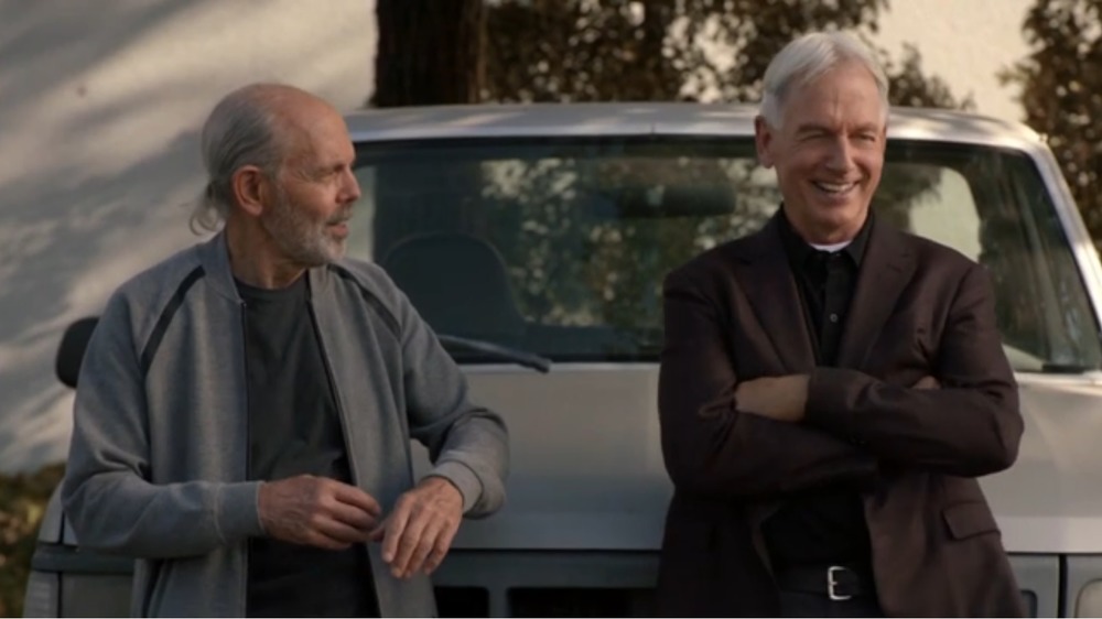 Old friends Fornell and Gibbs on NCIS