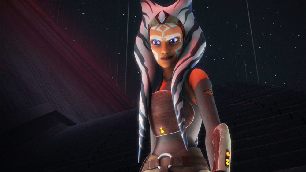 An older Ahsoka shows off her skills on Star Wars: Rebels