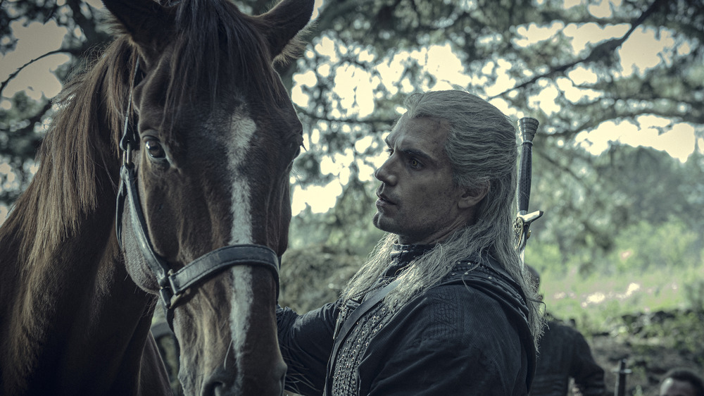 Henry Cavill as Geralt on The Witcher